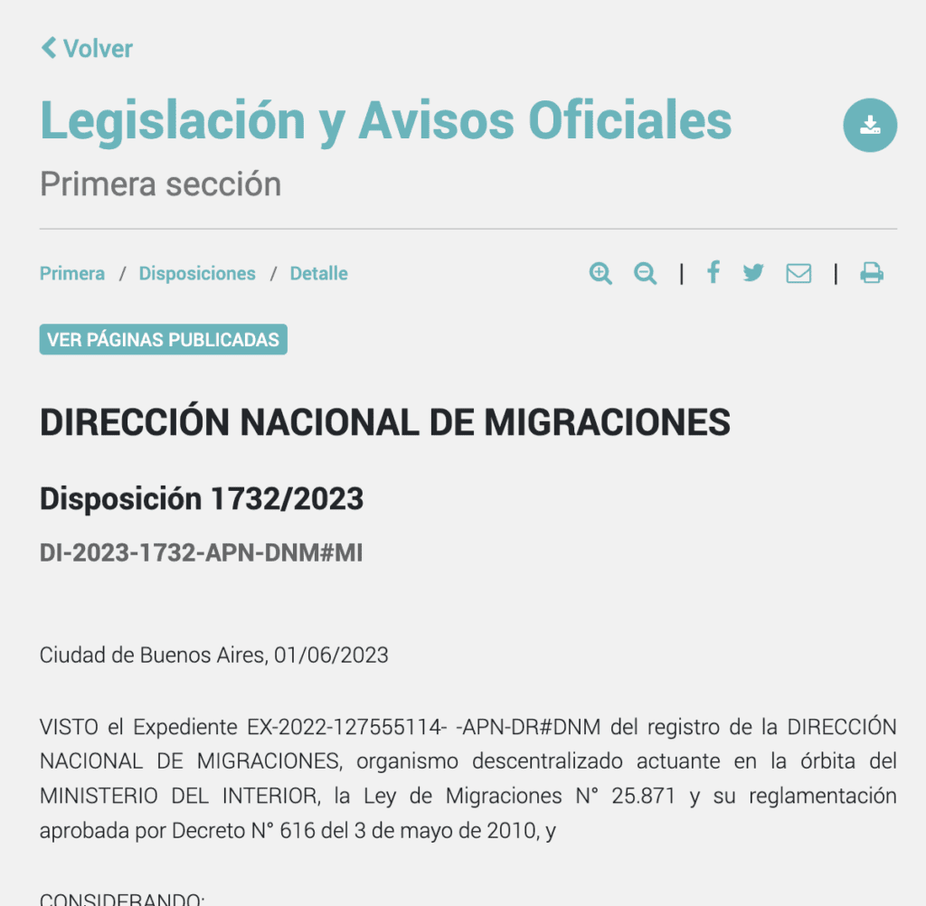 Argentina Rentista Visa and Legalization Details Immi legal